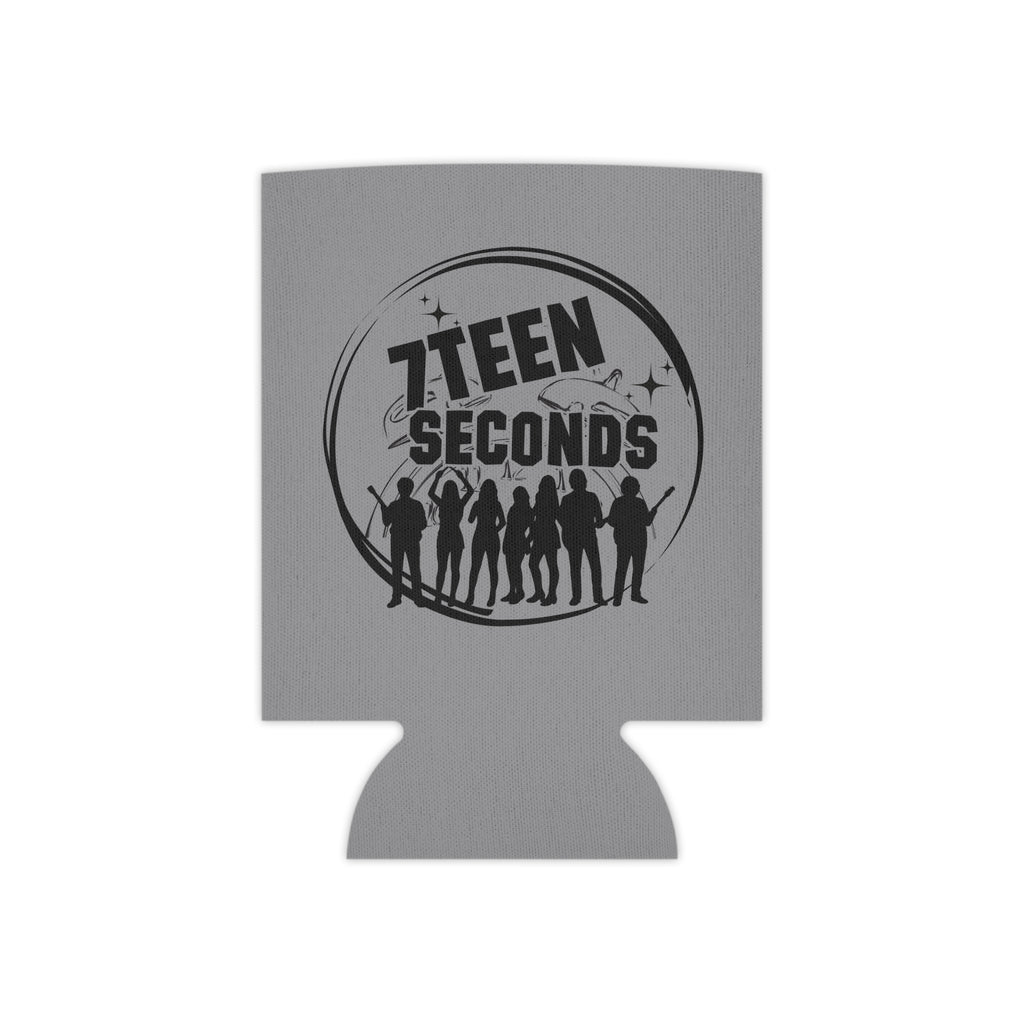 7TEEN SECONDS band logo Can Cooler | concert drink koozie