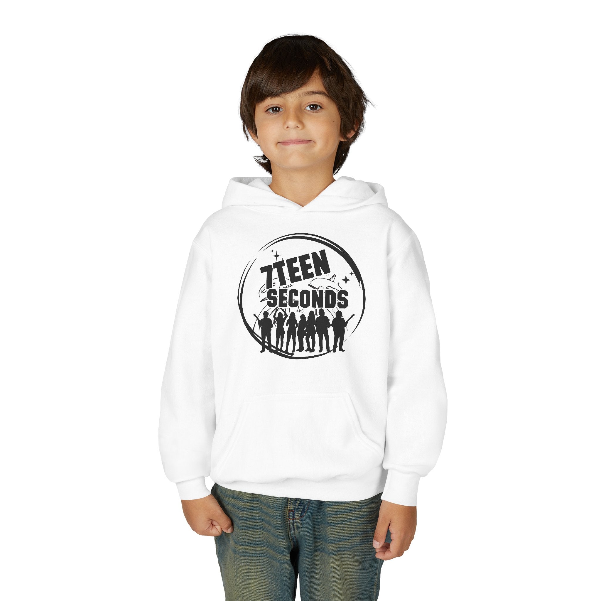7Teen Seconds Youth Heavy Blend Hooded Sweatshirt