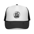 7Teen Seconds logo Trucker Cap | Retro distressed band emblem