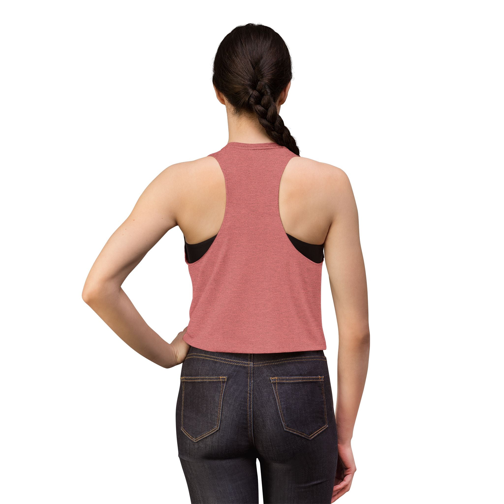 7Teen Seconds Band Logo Crop Top | Silhouette Rock Group Graphic Tank