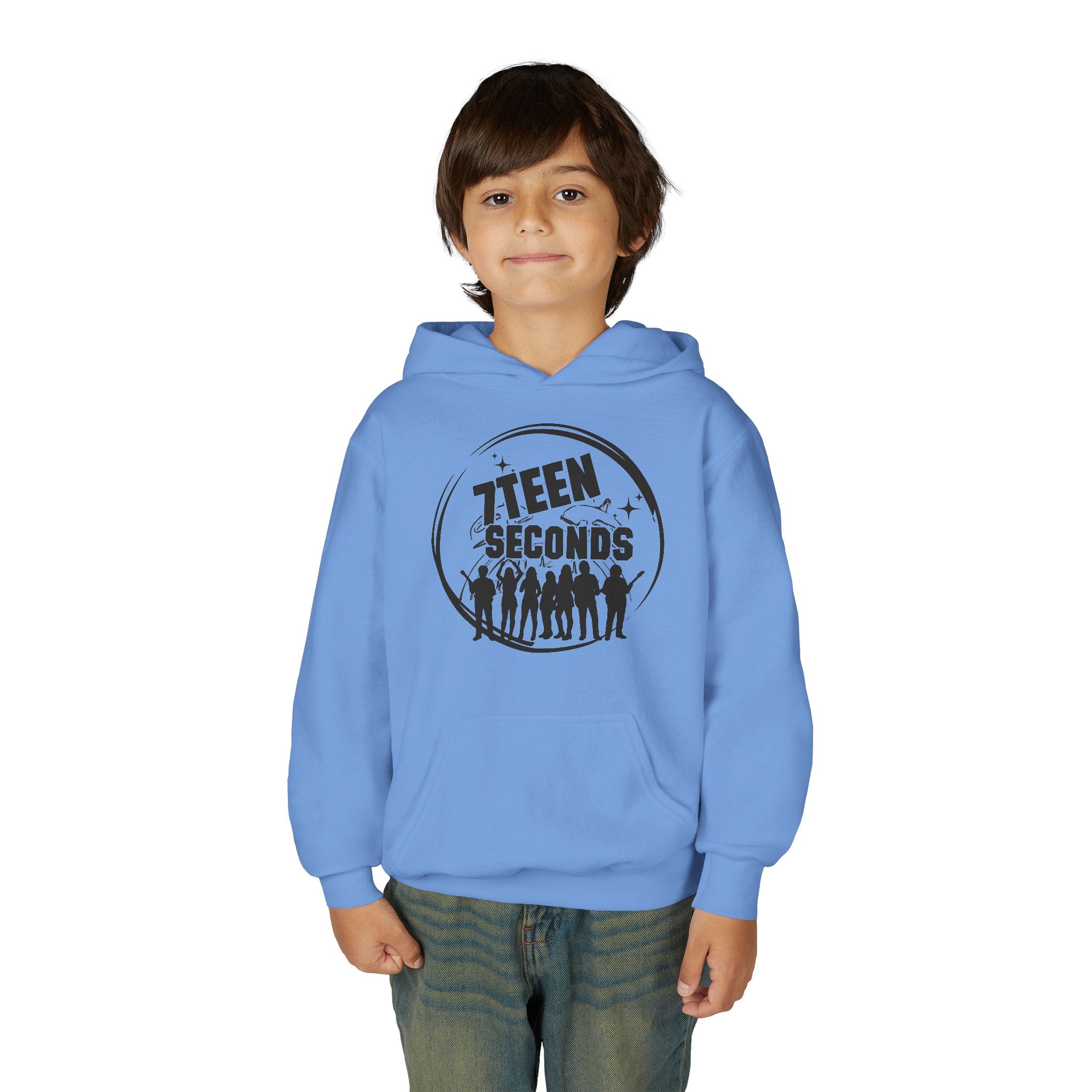 7Teen Seconds Youth Heavy Blend Hooded Sweatshirt