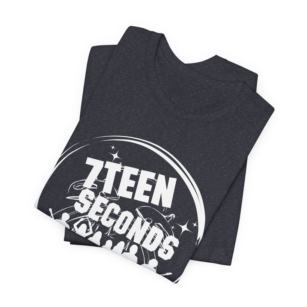 7Teen Seconds band logo T-Shirt | silhouette rock group tee