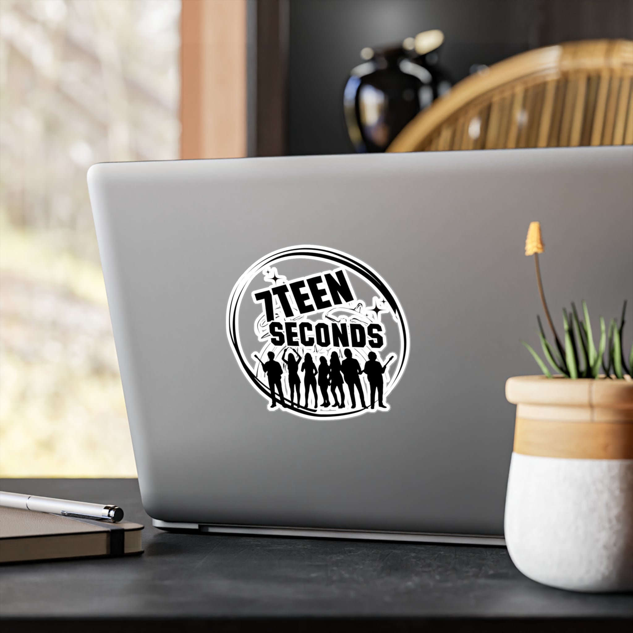 7Teen Seconds band logo Sticker | Kiss-Cut Vinyl Decal