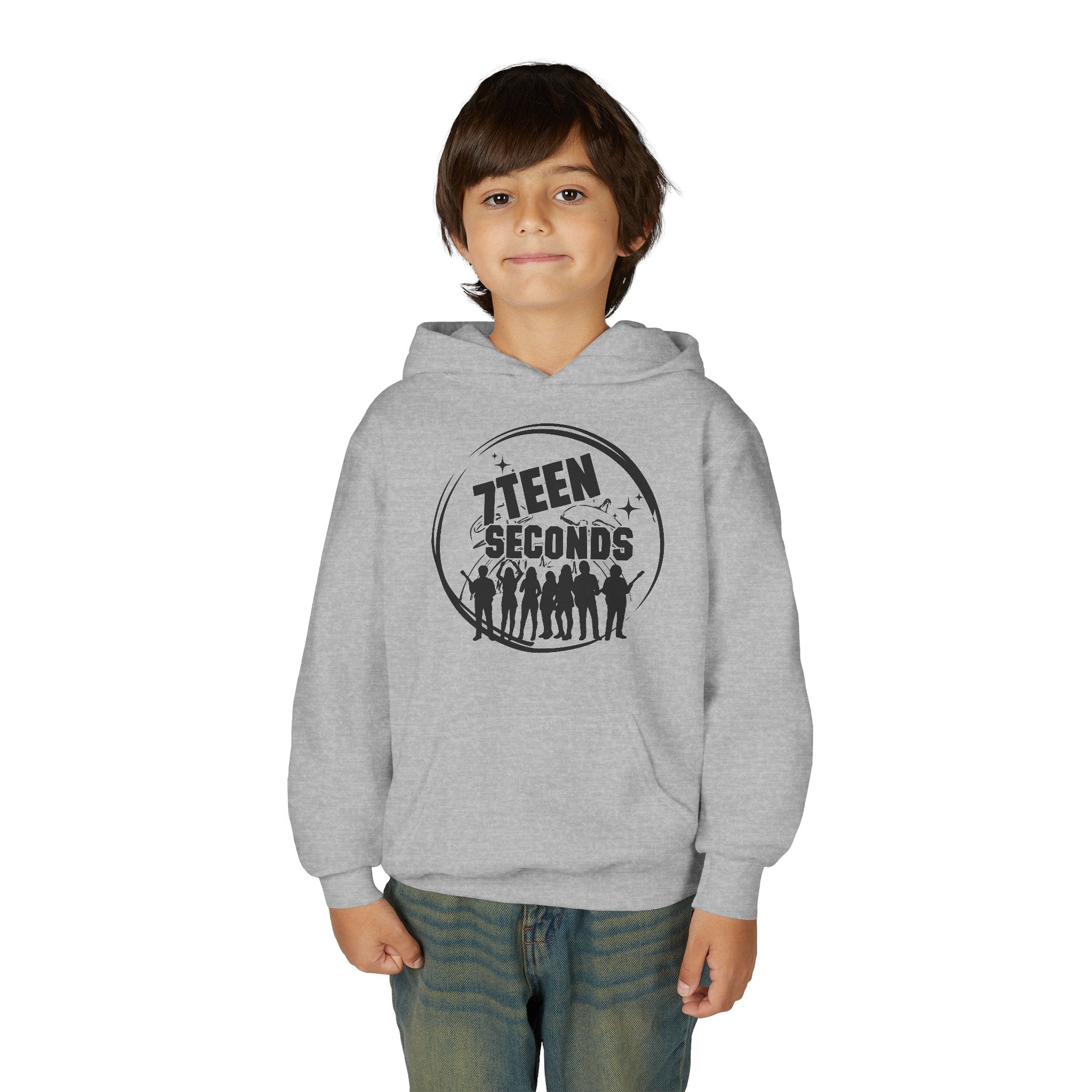 7Teen Seconds Youth Heavy Blend Hooded Sweatshirt