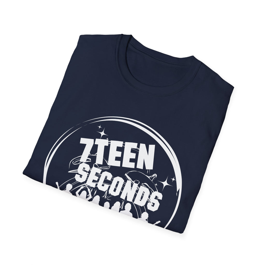 Teen Seconds silhouette band logo T-Shirt | music tee, orange crewneck