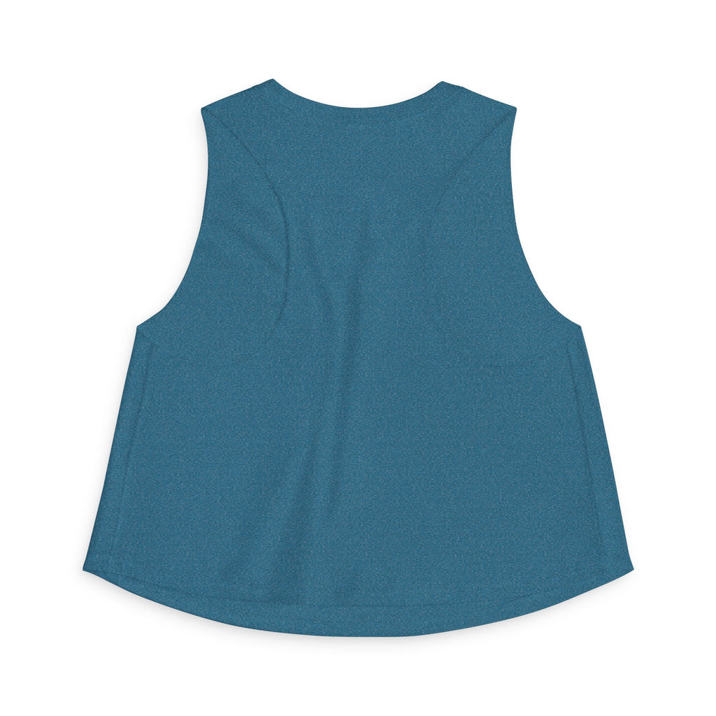 7Teen Seconds Band Logo Crop Top | Silhouette Rock Group Graphic Tank