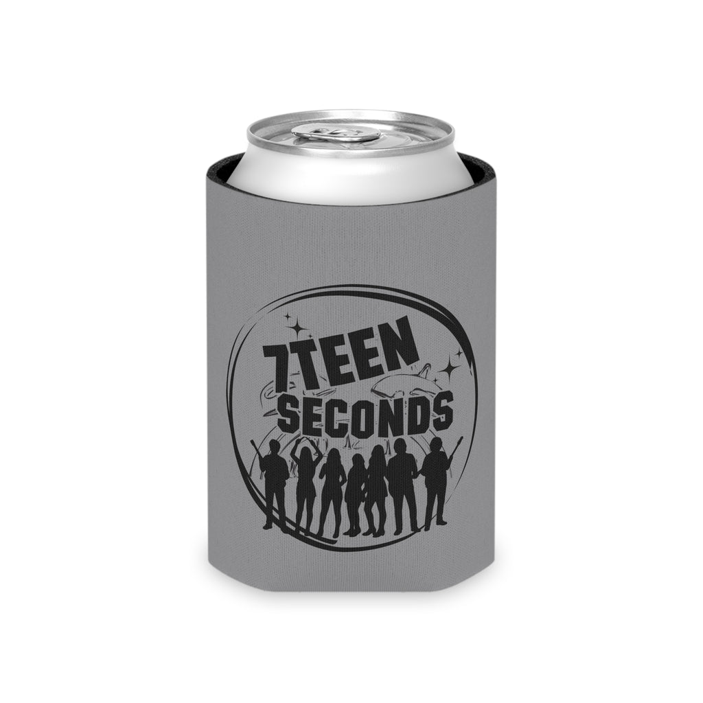 7TEEN SECONDS band logo Can Cooler | concert drink koozie
