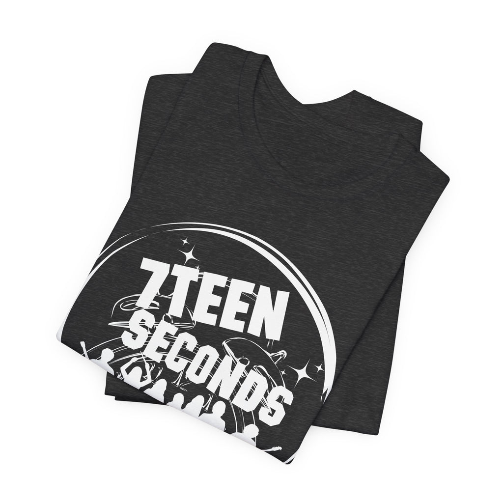 7Teen Seconds band logo T-Shirt | silhouette rock group tee