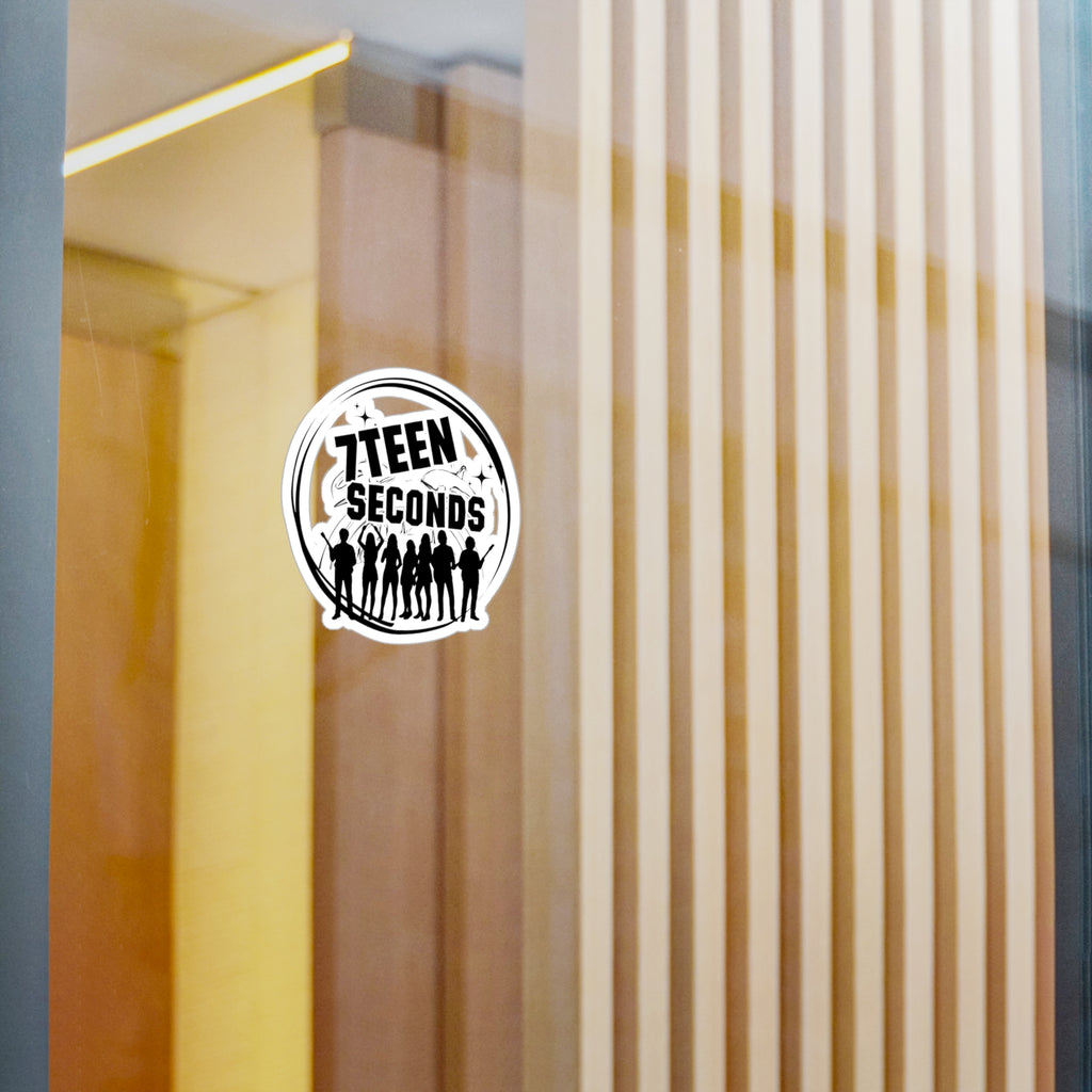 7Teen Seconds band logo Sticker | Kiss-Cut Vinyl Decal