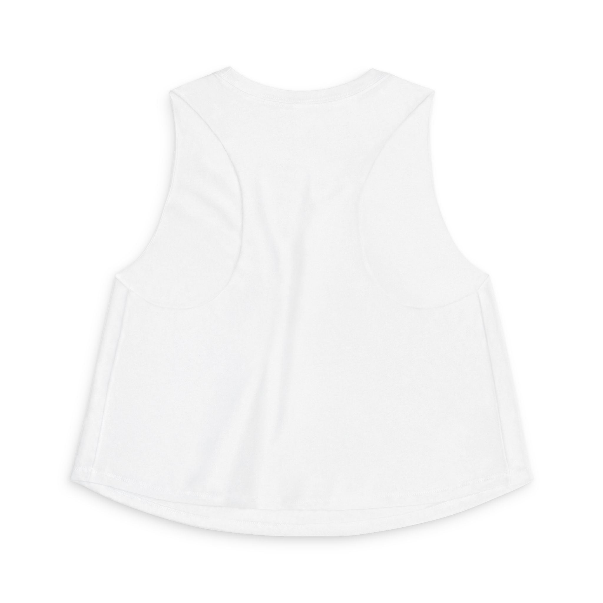 7Teen Seconds Band Logo Crop Top | Silhouette Rock Group Graphic Tank