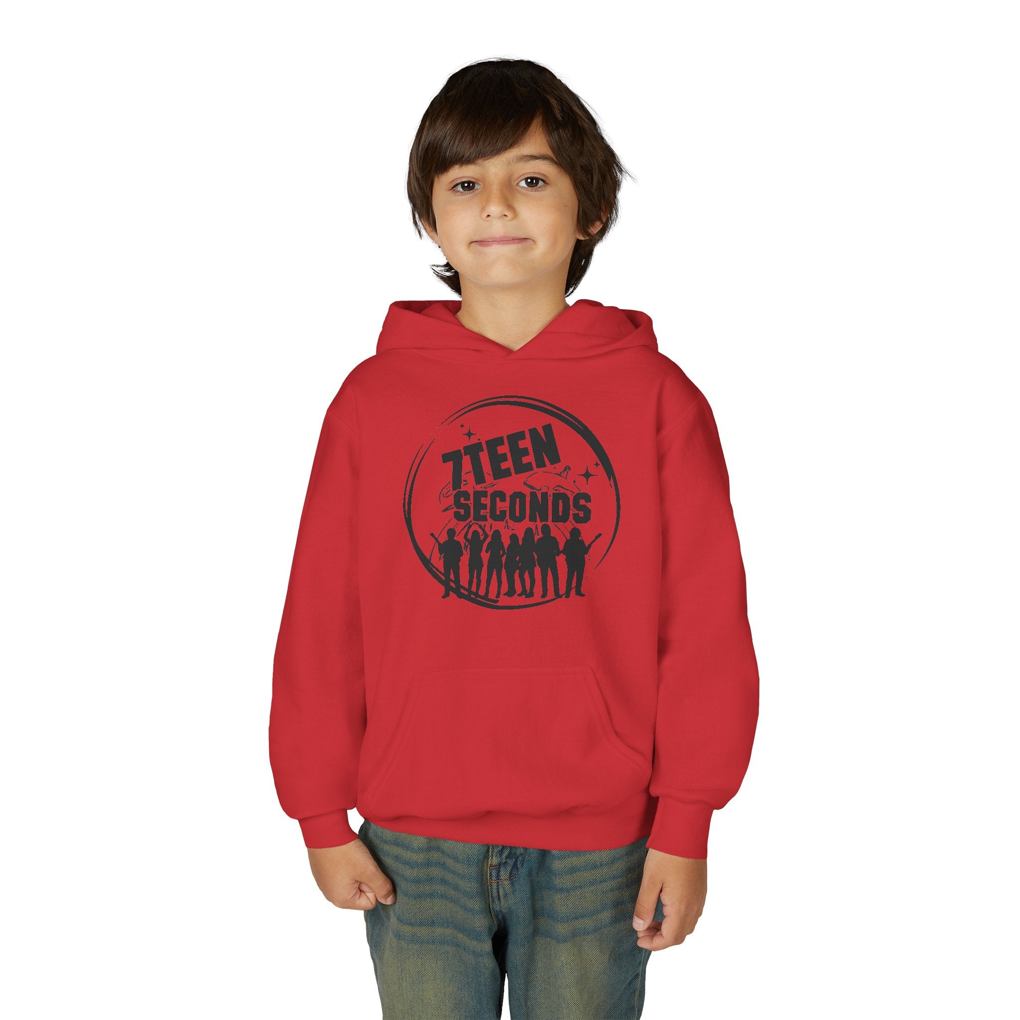 7Teen Seconds Youth Heavy Blend Hooded Sweatshirt