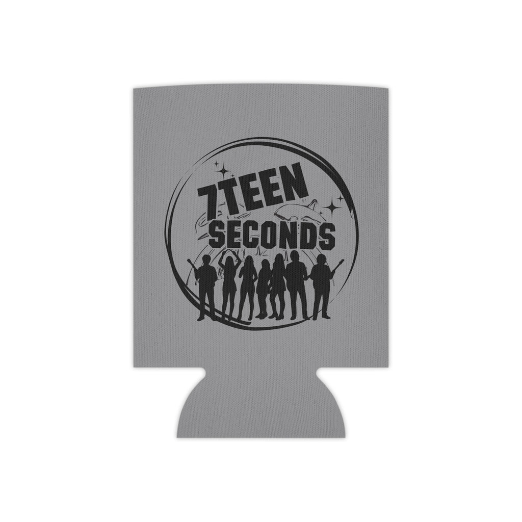 7TEEN SECONDS band logo Can Cooler | concert drink koozie