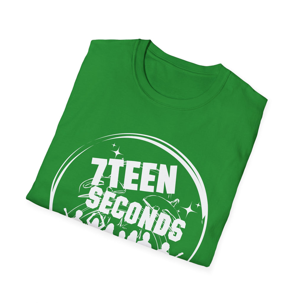 Teen Seconds silhouette band logo T-Shirt | music tee, orange crewneck