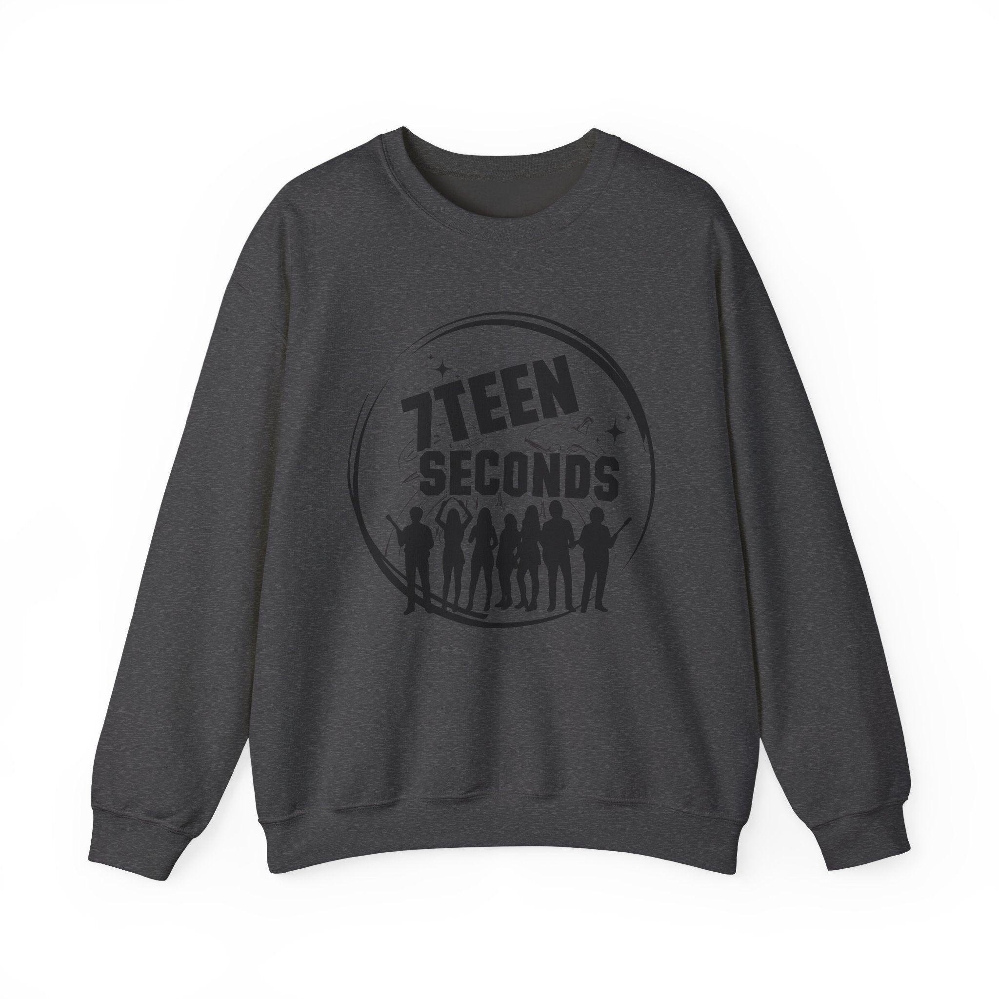 7Teen Seconds White Crewneck Sweatshirt | Classic Pullover